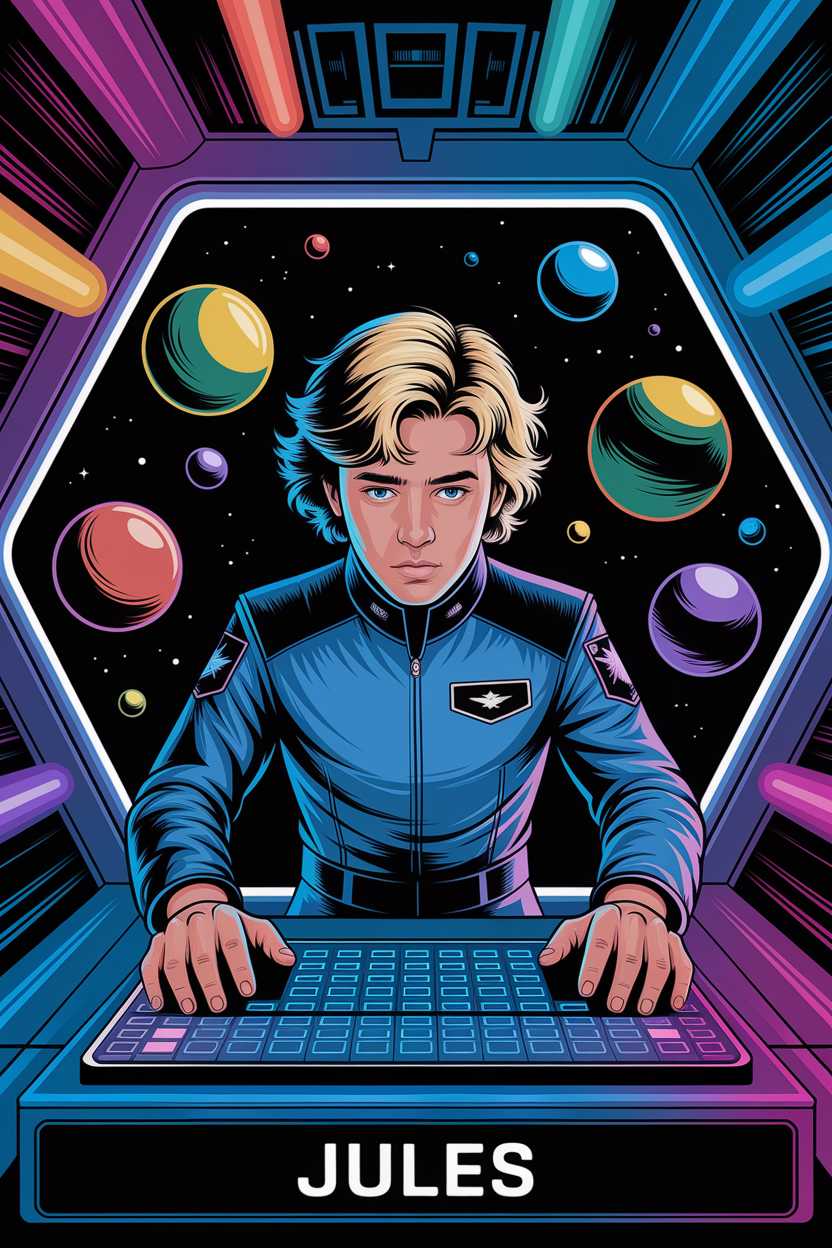 The cover is visually appealing with vibrant colors and a well-structured composition. However, the serious expression of the character and the inconsistency in the title detract from its suitability for young children.