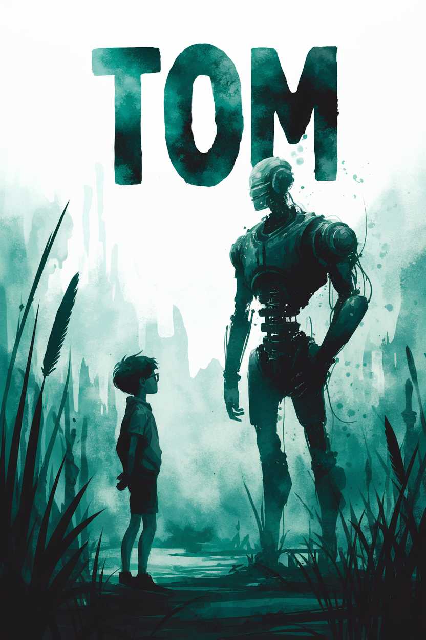 This cover has a high graphic quality and a strong atmosphere but lacks the cheerful aesthetic needed for young children's books.